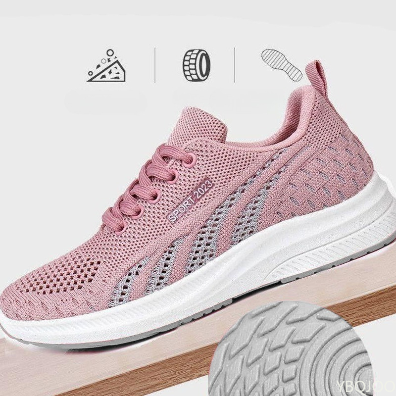 Breathable Mesh Athletic Shoes - Scarpe da Donna di Grande Taglia
