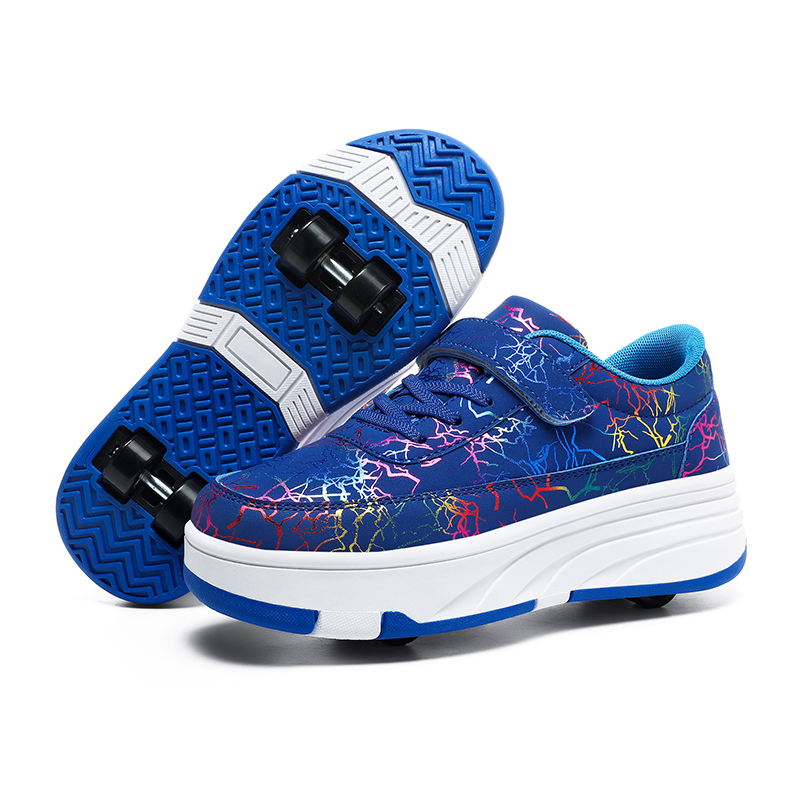 Running Shoes - Pattini a rotelle alla moda, ruote