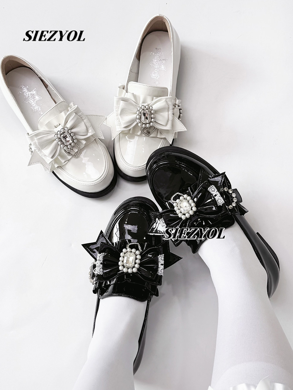 Women'S Shoes - Scarpe in Pelle Casual Stile Giapponese