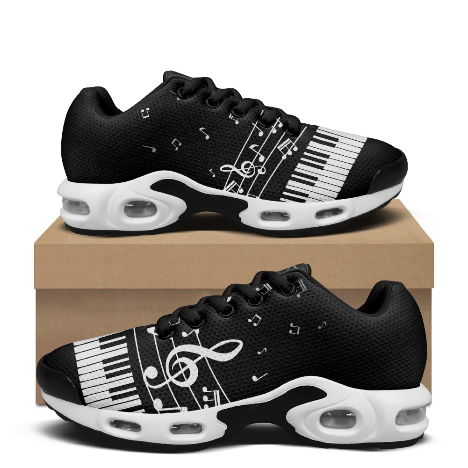 Air Cushion Jogger Shoes Men - PENSTROLL Scarpe Sportive Moderne con Motivo