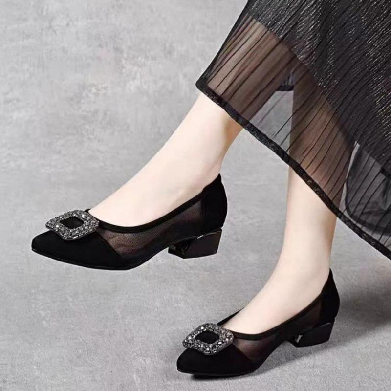 Women'S Shoes - Eleganti Scarpe con Tacco a Blocco