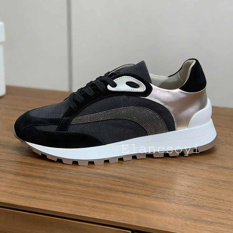 Sneakers da donna con lacci e  - Knit Fabric Lace Up Sneakers recensione e prezzo