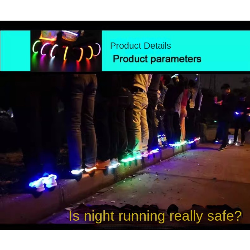 2024 Luce luminosa per clip pe - Reflective Night Running Shoes recensione e prezzo
