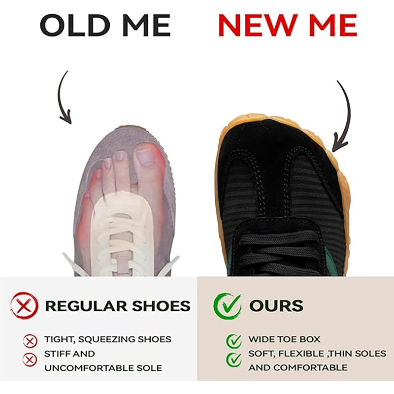Scarpe da Trekking Minimaliste - Wide Toe Box Running Sneakers recensione e prezzo