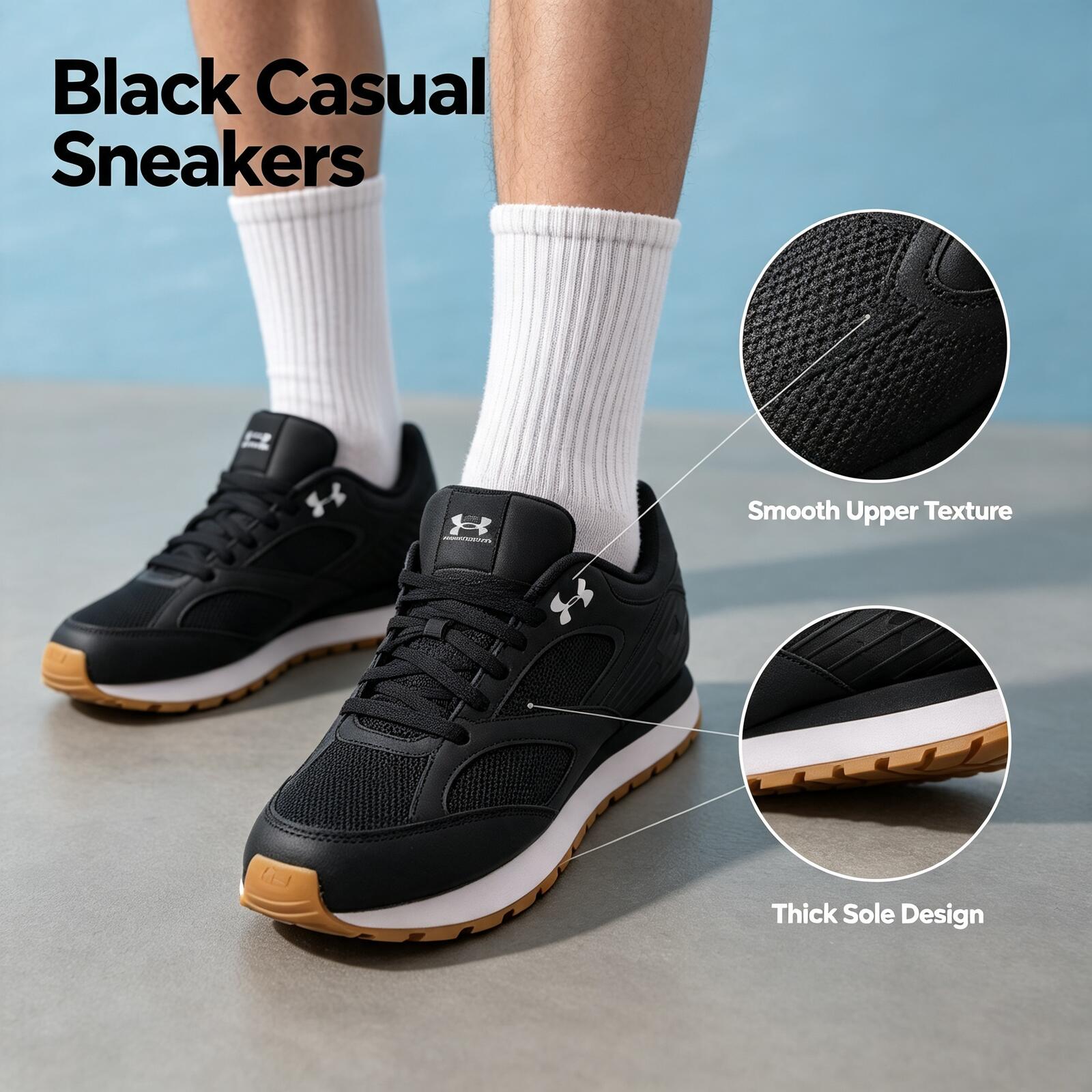 Scarpe da corsa basse da uomo  - Air Cushion Jogger Shoes Men recensione e prezzo