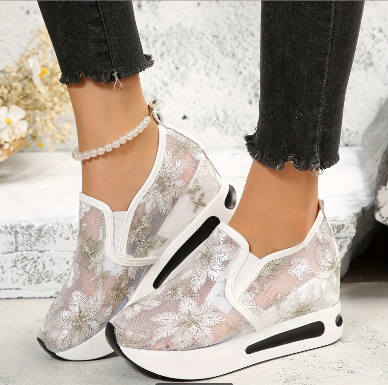 Scarpe basse in pizzo con plat - Breathable Mesh Athletic Shoes recensione e prezzo
