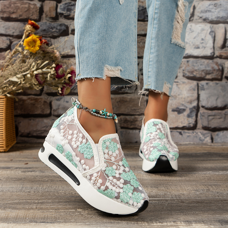 Scarpe basse in pizzo con plat - Breathable Mesh Athletic Shoes recensione e prezzo